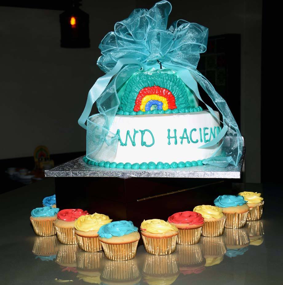 Grand Hacienda Mexican Restaurant celebration cake